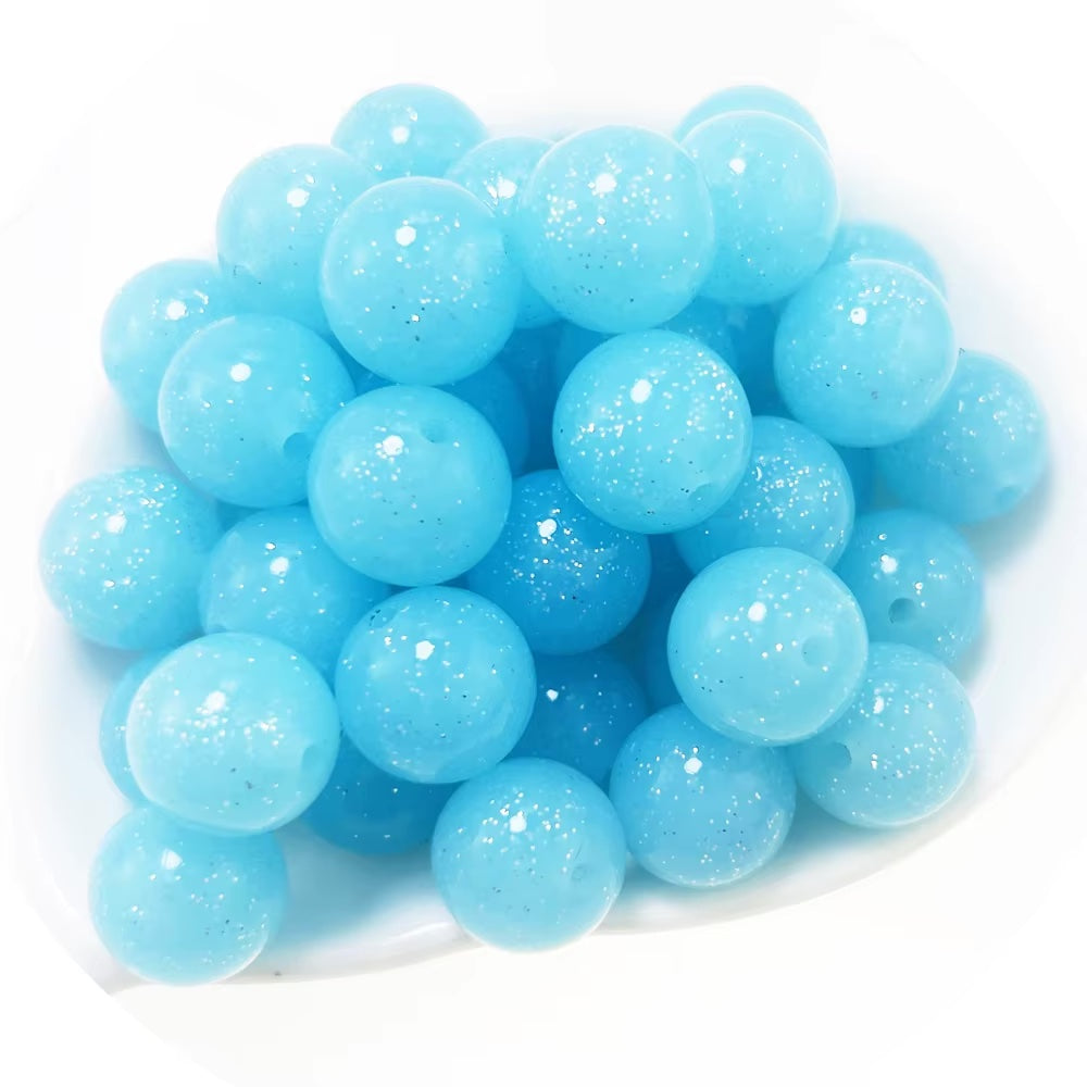 Icy Blue 15mm Super Glitter