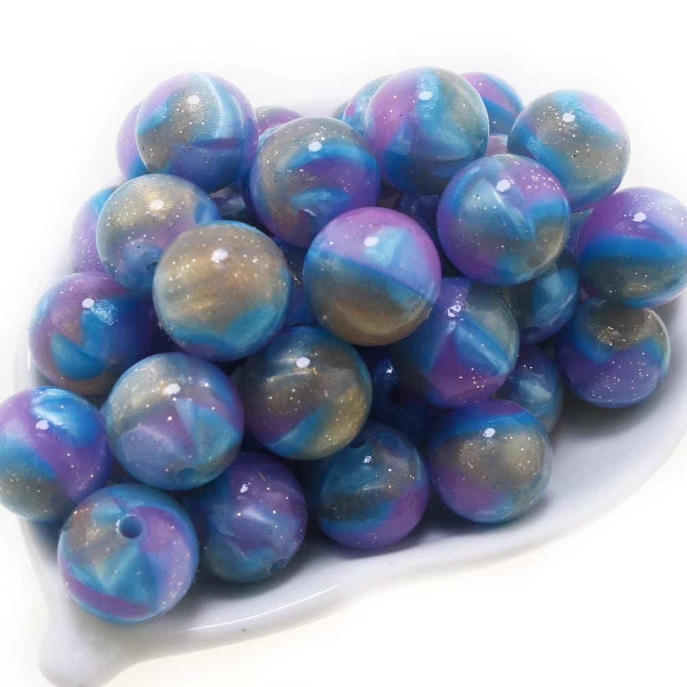 Galaxy Swirl 15mm Super Glitter