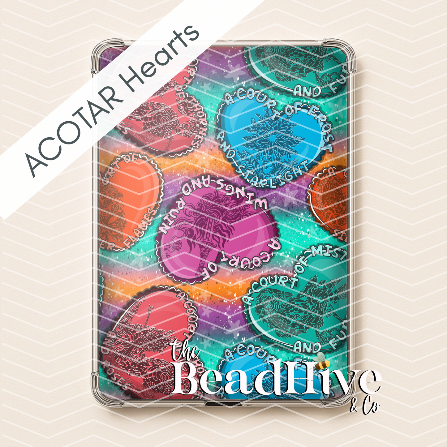 EReader Insert - "ACOTAR Hearts"
