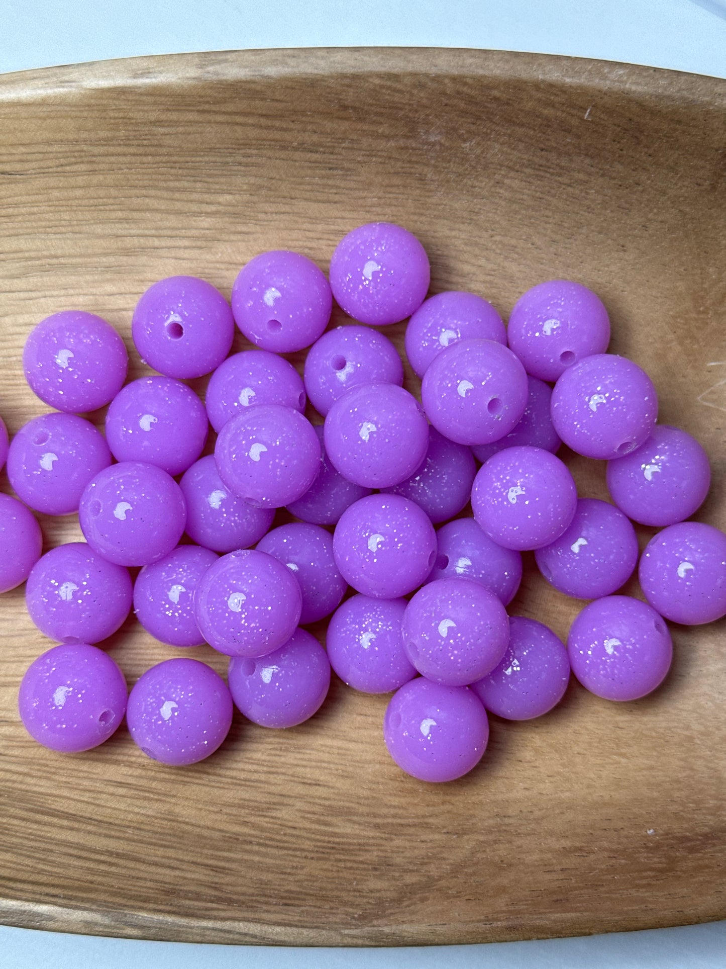 Purple 15mm Super Glitter