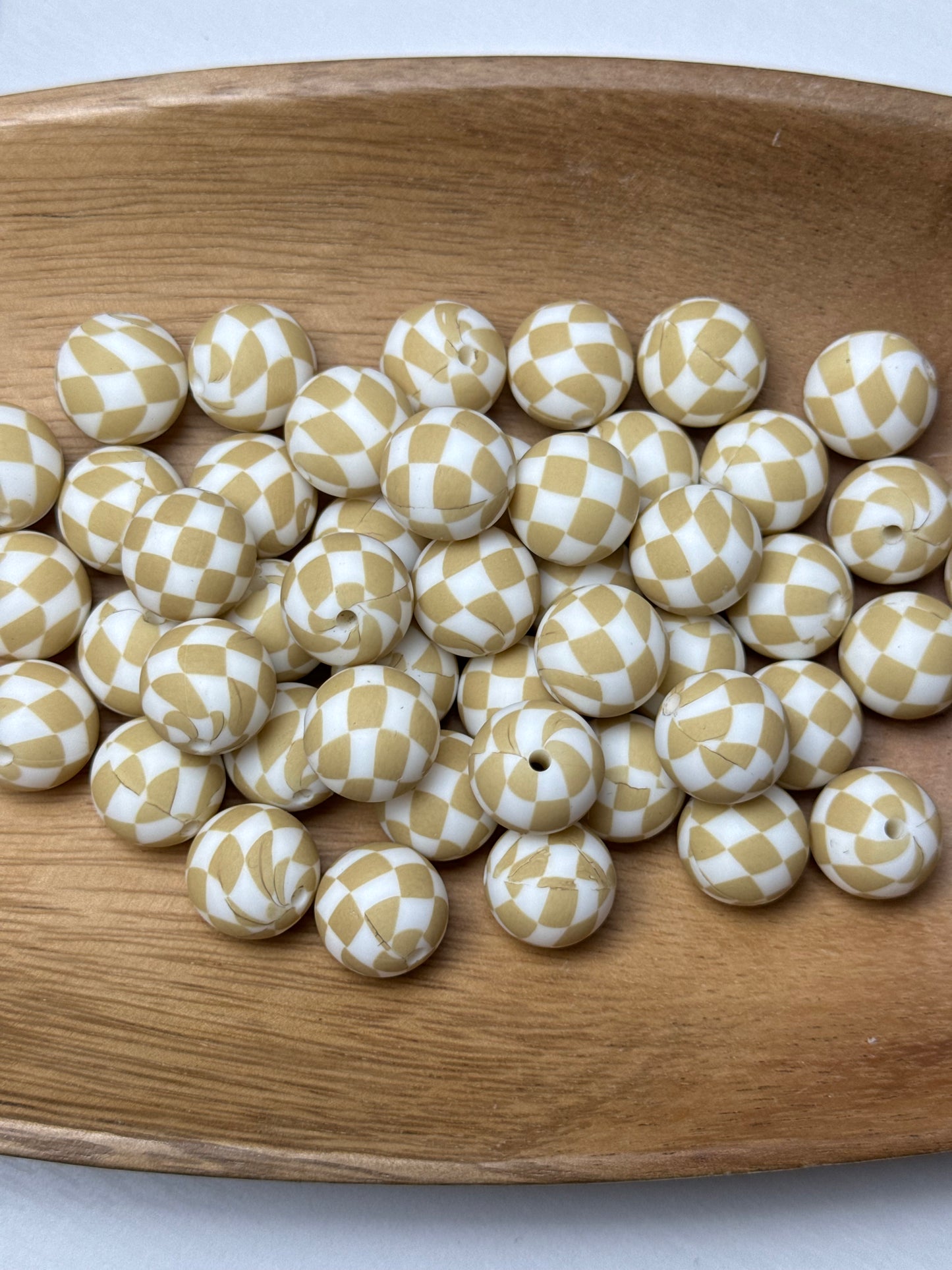 Tan Exclusive Murphy Check 15mm Print