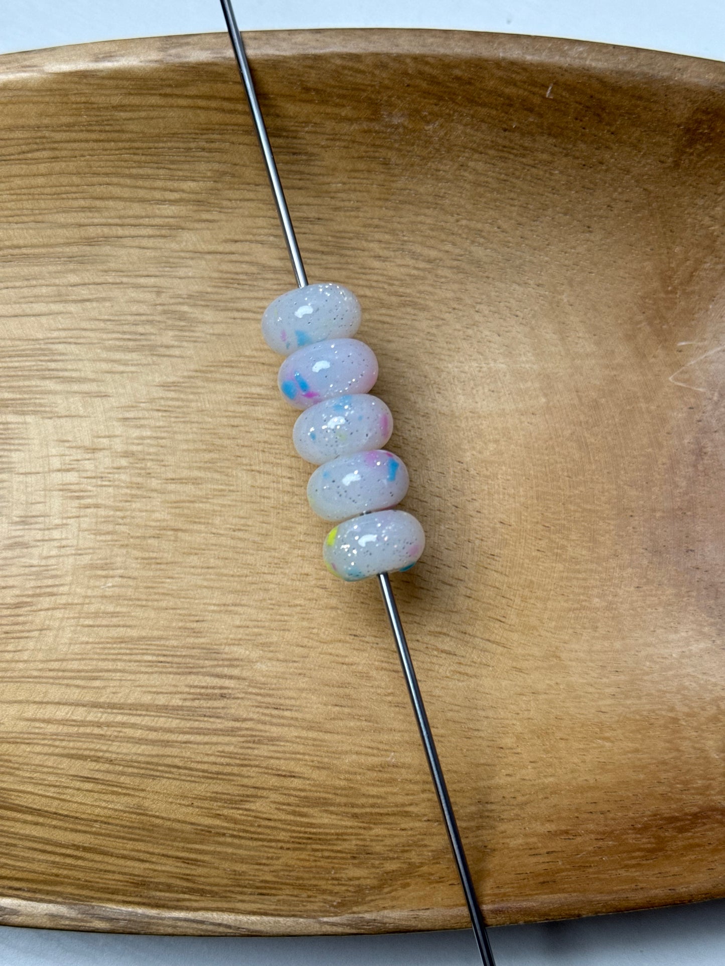 Neon Sparkle 14mm Super Glitter Abacus