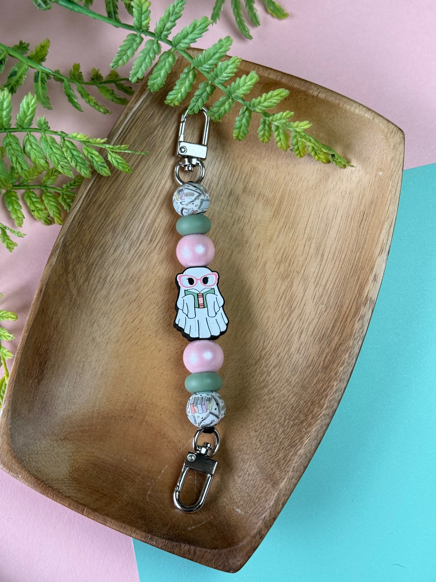 Bookish Ghostie Girl - E-Reader Straps (Interchangeable)