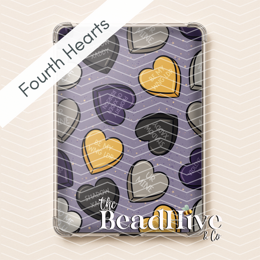 EReader Insert - "Fourth Wing - Hearts"