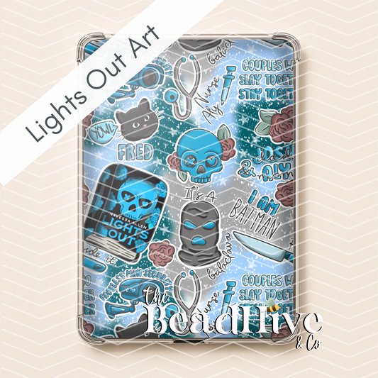 EReader Insert - "Lights Out Art"