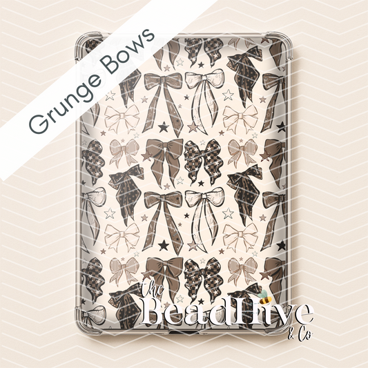 EReader Insert - "Grunge Bows"