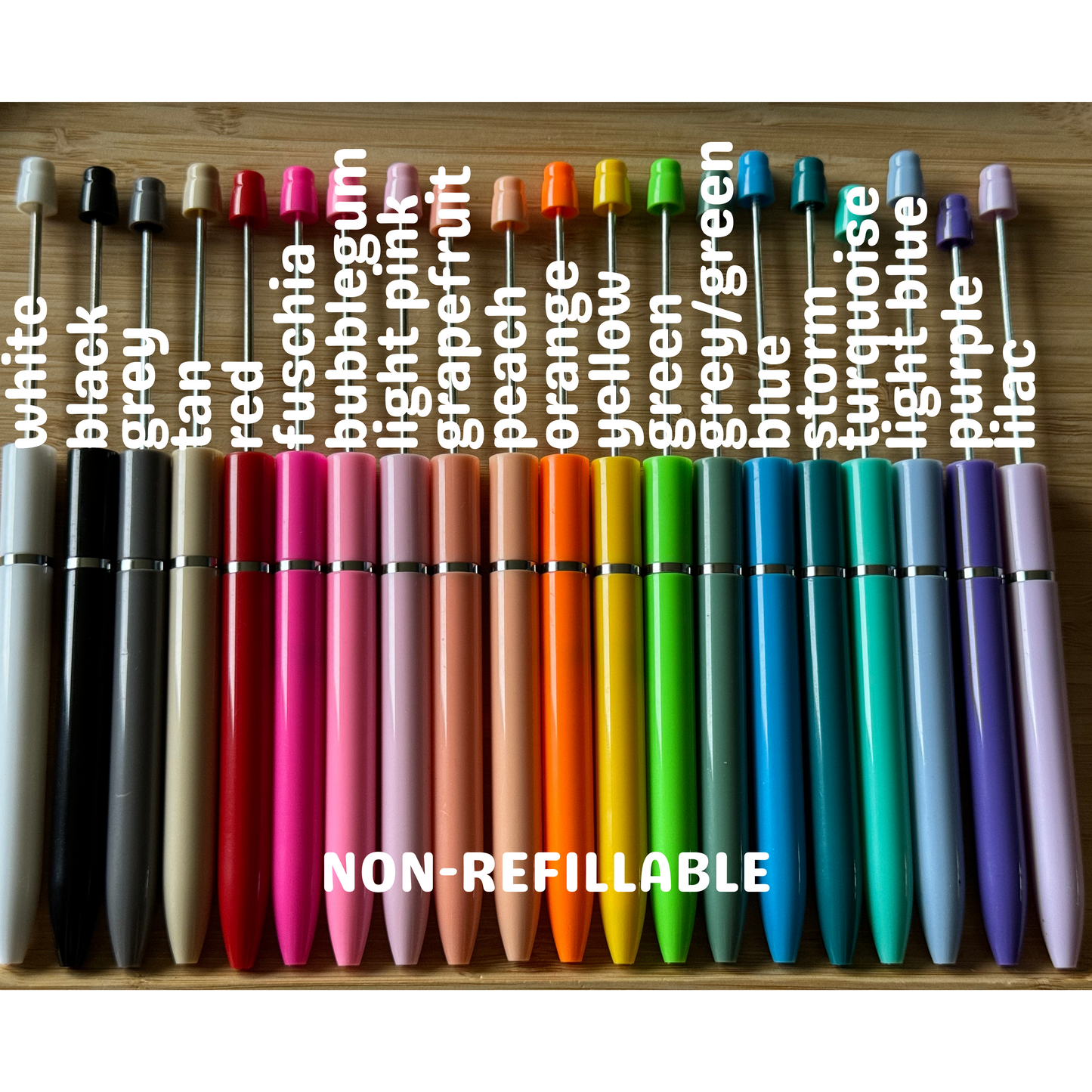 Beadable Pen (Non-Refillable)