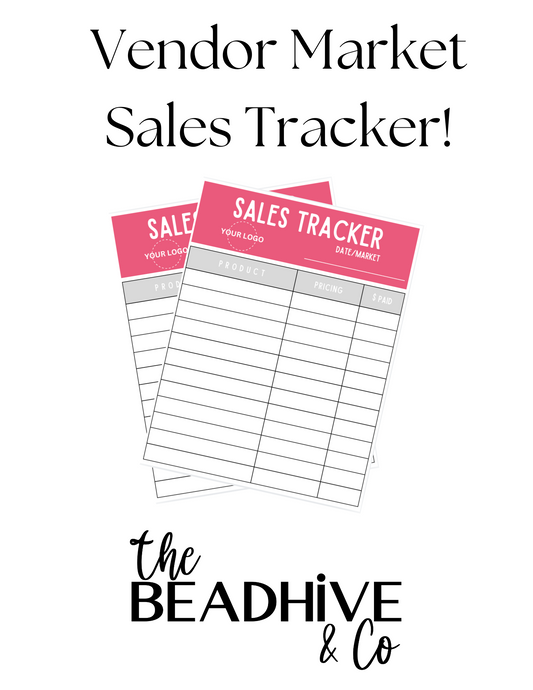 Vendor Market Sales Tracker